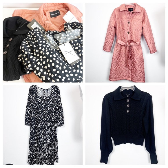 Who What Wear Jackets & Blazers - NWT WWW bundle coat dress sweater Who What Wear lot box reseller